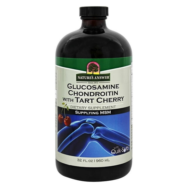 Nature's Answer Glucosamine Chondroitin with Tart Cherry 32 oz.