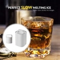 thumbnail image 3 of 2X Crystal Clear Ice Ball Maker Bandeja de Whisky Esférica Whisky Round Bubble Free Square 3D Esfera Molde Molde Caja de Hielo, 3 of 5