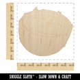 thumbnail image 2 of Cut Open Coconut Wood Shape Unfinished Piece Cutout Craft DIY Projects - 6.25 Inch Size - 1/8 Inch Thick, 2 of 7