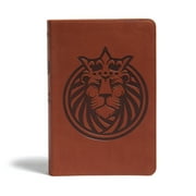 HOLMAN BIBLE STAFF KJV Kids Bible, Lion LeatherTouch (Hardcover)