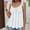 White, variant on Women's Hollow Out Summer Crochet Knit Tank Tops Scoop Neck Sleeveless Blouses Tie Straps Slim Camisole Cute Cami Vest
