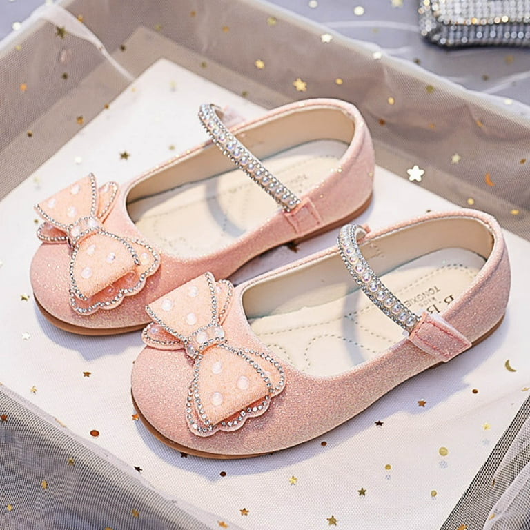 Girls Sandals Fashion New Cute Bow Decorated Flat Sandals