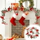 thumbnail image 2 of Nueva Vida de Navidad Descubre Hojas Falsas Artificiales, Decoraciones de Navidad Simular Vida de Navidad Decoraciones de Navidad Interior, 2 of 6