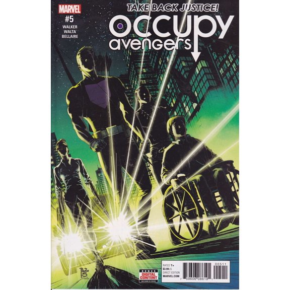 Occupy Avengers #5 VF ; Marvel Comic Book