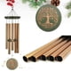thumbnail image 1 of Campanillas de viento para exteriores, tono profundo, campanillas de viento conmemorativas grandes de 36 pulgadas para la pérdida de un ser querido, grabado del árbol de la vida, campanillas de viento de simpatía, regalos para la madre, jardín, hogar, patio, decoración colgante Zhivalor WRHS-8, 1 of 8