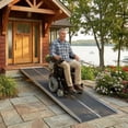 thumbnail image 3 of Silver Spring Aluminum Multi-Fold Wheelchair Ramp - 12' Long, 3 of 7