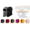 thumbnail image 3 of REDESS Balaclava Face Mask for Kid Warm Fleece Windproof Ski Mask for Boy and Girl,Black 2 Pack, 3 of 7