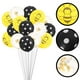 thumbnail image 2 of KAKOWELY Juego de 30 globos de 12 pulgadas con lentejuelas de abeja de dibujos animados, suministros de decoración para fiestas de cumpleaños de bebés, 2 of 5