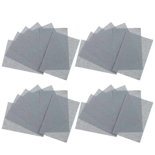 FENGGUIQU 1Pqt Papel Absorbente De Aceite Para Papel Facial Gris De Uso Doméstico