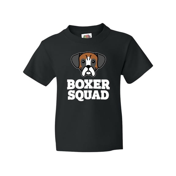 Inktastic Dog Boxer Squad Youth T-Shirt