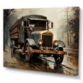 thumbnail image 2 of Designart "Vintage 1930S Brown Delivery II" Truck Canvas Art Print, 2 of 7