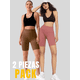 thumbnail image 5 of Set De 2 Short Biker Mujer Shores Deportivos Unitalla Dama Chort Gym, 5 of 5