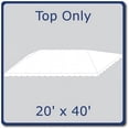thumbnail image 3 of TentandTable West Coast Frame Outdoor Canopy Tent, Top Only, White, 20 ft x 40 ft, 3 of 9