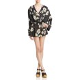 thumbnail image 1 of Blusa tipo túnica Free People Tuscan Dreams negra pequeña, 1 of 1