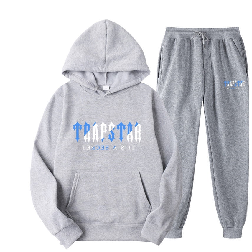 Trapstar London Trapstar Tracksuit Grey And Blue Trapstar Shooters