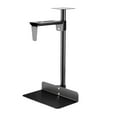 thumbnail image 3 of Soporte de montaje en pared y debajo del escritorio para CPU, altura ajustable, resistente, fácil de instalar, soporte universal para carcasa de Negro, 3 of 8