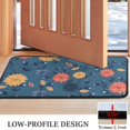 thumbnail image 3 of Pioneer Flower Floral Print Pattern Door Rugs,Washable Non Slip Door Mats Indoor,Decorative Door Mats,Entry Mat Indoor for Entrance,Bedroom,Kitchen,Bathroom,30"x17", 3 of 6
