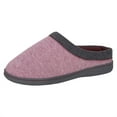 thumbnail image 4 of Hanes Womens Soft Waffle Knit Clog Slippers with Indoor/Outdoor Sole, 4 of 9