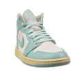thumbnail image 2 of Women's Jordan 1 Mid Sail/Light Dew-Muslin (BQ6472 132) - 10.5, 2 of 6