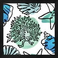 thumbnail image 3 of Great Art Now Coastal Contours Fusion A by Elizabeth Medley, 2 Piece Framed Art Set Each 13"W x 13"H, 3 of 3