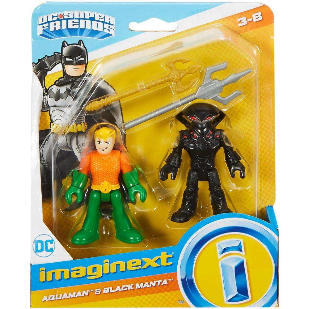 DC Super Friends Imaginext Aquaman & Black Manta Figure Set