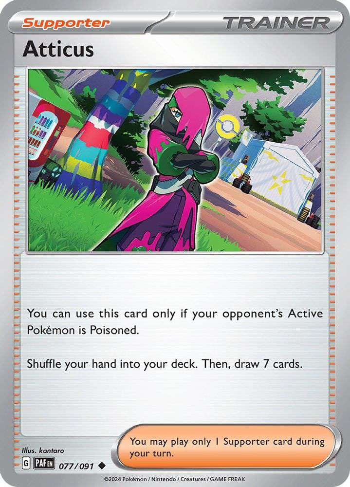 clive pokemon card Clive Full Art Paldean Fates 236/091, NM Pokemon Card main image 1