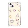 thumbnail image 1 of Funny Smiley Face Case Compatible with iPhone 14,Aesthetic Art Design TPU Bumper Cover Case, 1 of 7