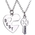 thumbnail image 1 of Jinsinto 2 Pcs Unicorn Ensemble de Collier Meilleure Amie pour Filles Enfants, 1 of 5