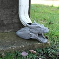 Esterno Dragon Garden Downspout Sculpture; Splash Block Anchor w/ Ramp