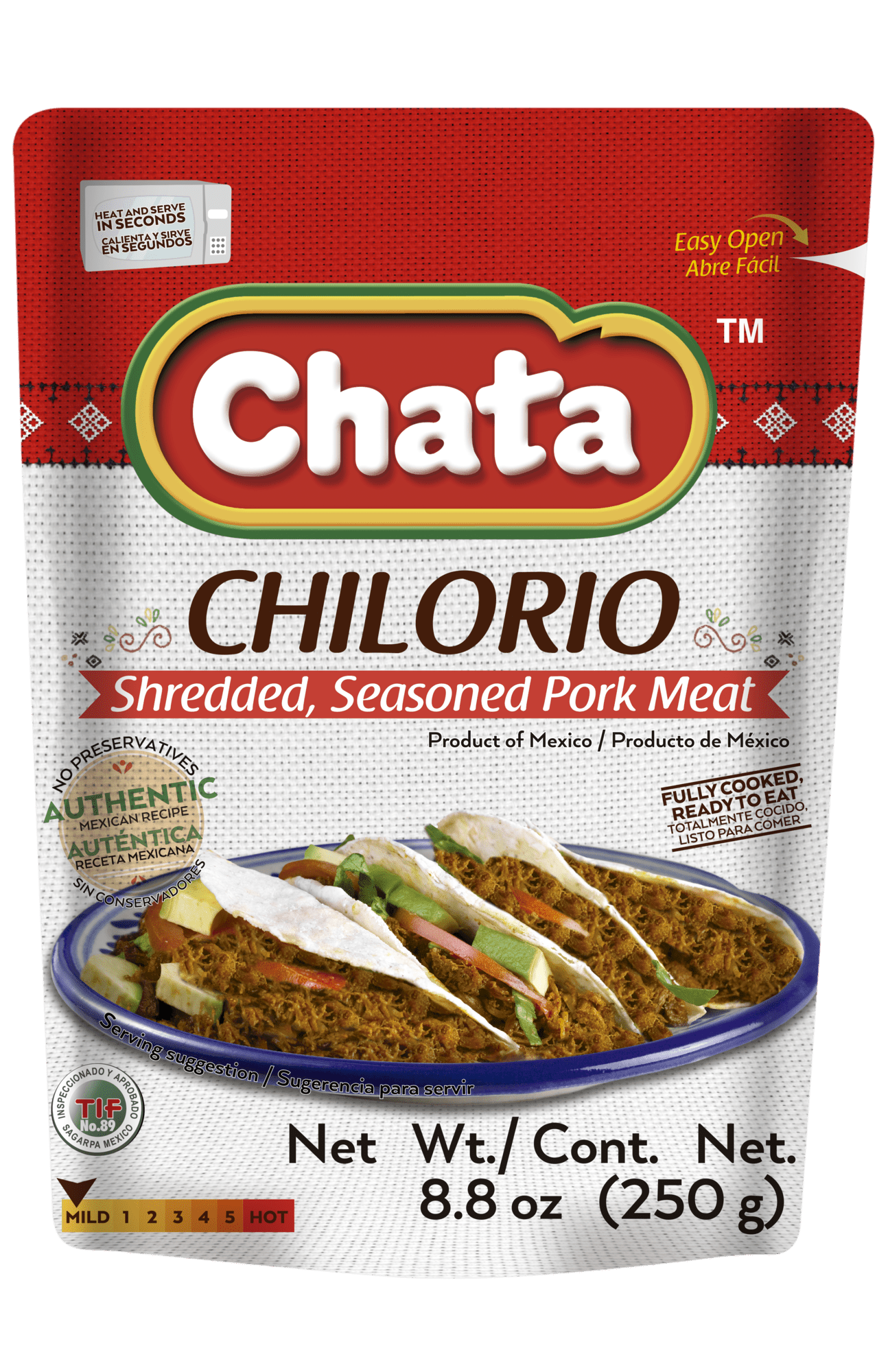 Chata Chilorio Shredded Pork  oz 