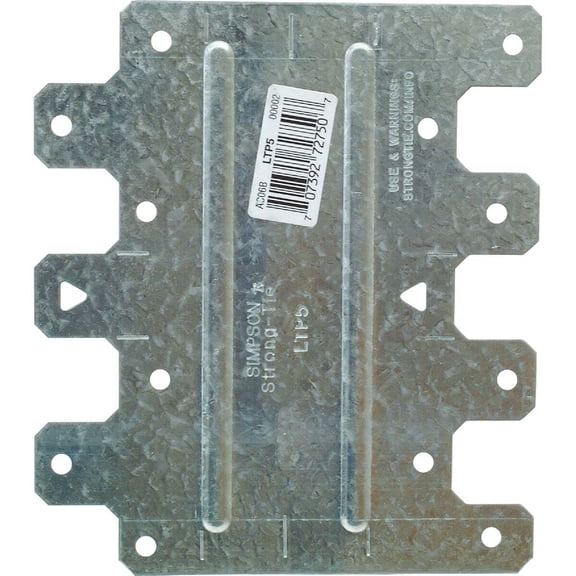 Simpson Strong-Tie 5-1/8" Lateral Tie Plate LTP5 Pack of 100
