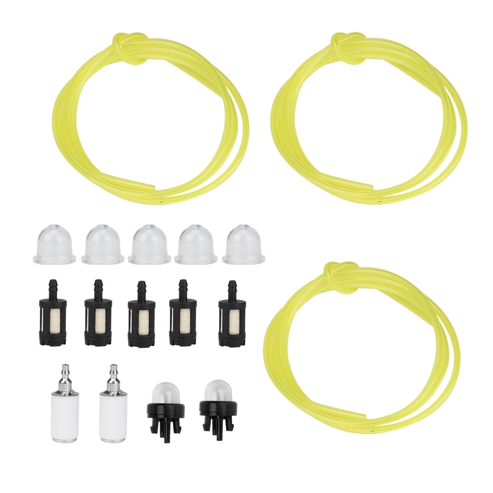 Fuel Line Hose, Lightweight Petrol Fuel Line Hose Snap In Primer Bulb For Chainsaw String Trimmer Blower For Small Engine Weedeater Chainsaw