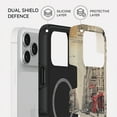 thumbnail image 2 of CASETEROID Tough Case for iPhone 17 Pro Max – Dual-Layer Protection, Shockproof [Compatible with MagSafe] – ChronicleQuilt Case, 2 of 4