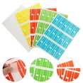 thumbnail image 1 of OULII 600Pcs Self Adhesive Cable Labels Assorted Color Waterproof Cord Identification Stickers, 1 of 5