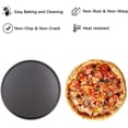 thumbnail image 3 of Yeater Deep Dish Pizza Pan 14-Inch Steel Rounded Edges, Non-Stick Bakeware, Sturdy and Durable, 3 of 6