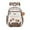 Coffee, variant on Large Capacity Lightweight Campus Backpack Polyester Casual Daypack for Daily Outings Travel 1pc One Size 5 Colors