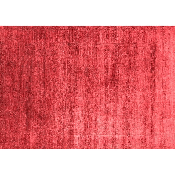 Ahgly Company Indoor Rectangle Oriental Red Industrial Area Rugs, 2' x 5'