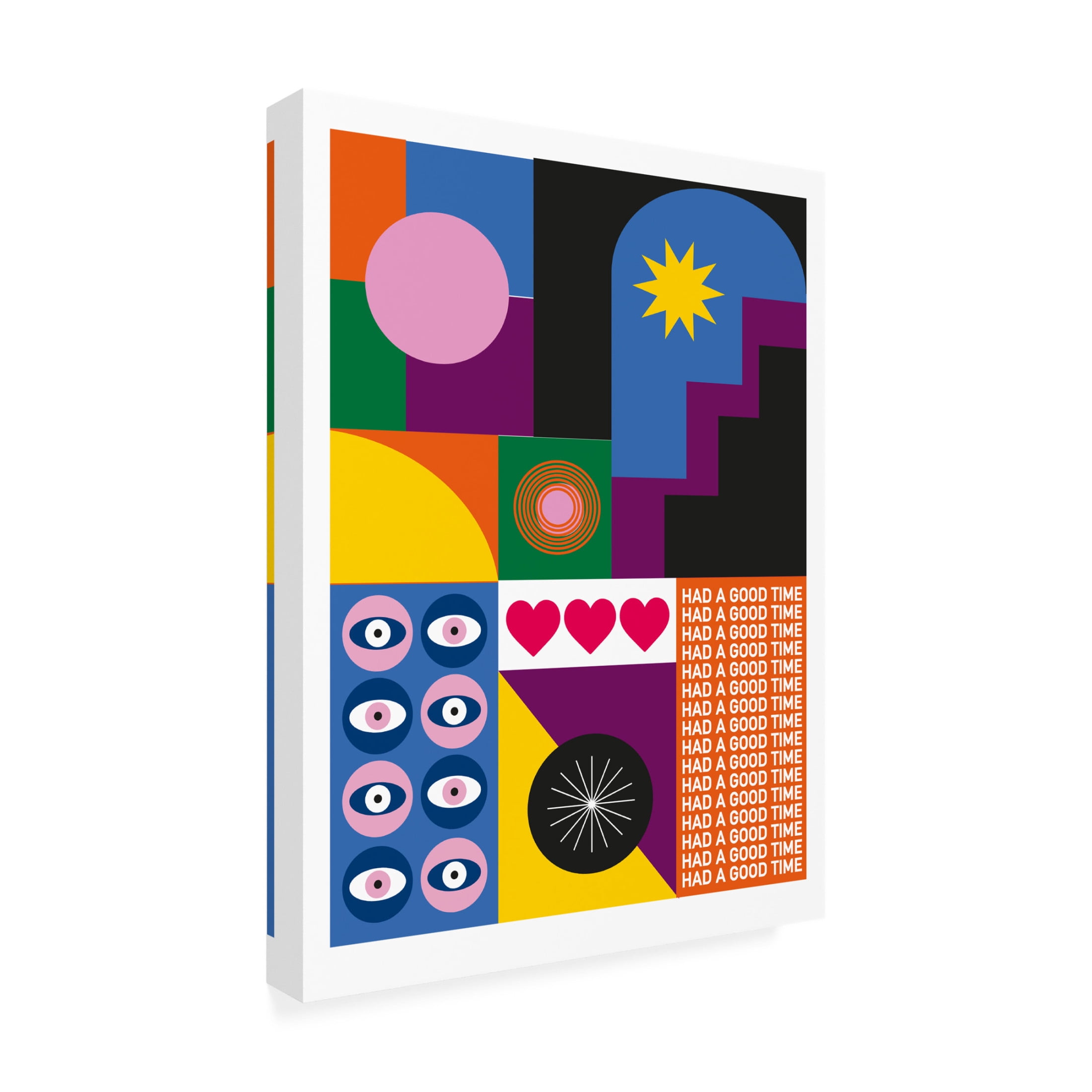 Trademark Fine Art SERGIO ORTIZ NIGHTS Canvas Wall Art