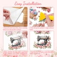 3Pcs PVC Waterproof Decorative Stickers Self Adhesive Decals for ...