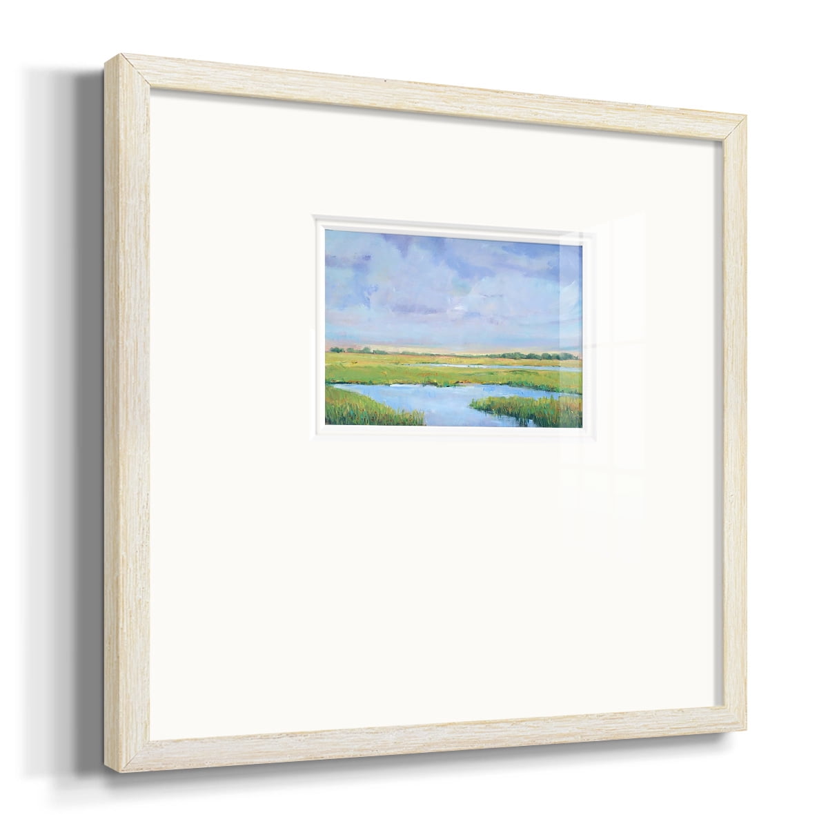 Summer Marsh IPremium Framed Print