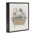 thumbnail image 2 of Stupell Industries Farmhouse Cottage Florals in Bathtub Black Framed Giclee Art, 12 x 12, by Janet Tava, 2 of 7
