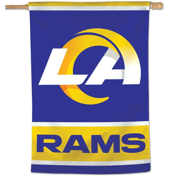 WinCraft Los Angeles Rams 28" x 40" Secondary Logo Single-Sided Vertical Banner