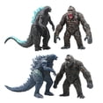 thumbnail image 3 of Godzilla Vs Kong estatuilla Mechagodzilla rey de los monstruos dinosaurio figura de acción articulada muñeca coleccionable en miniatura juguete X, 3 of 3