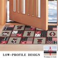 thumbnail image 3 of Red Plaid Dog Jigsaw Puzzle Door Rugs,Washable Non Slip Door Mats Indoor,Decorative Door Mats,Entry Mat Indoor for Entrance,Bedroom,Kitchen,Bathroom,17"x30", 3 of 6