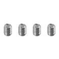 thumbnail image 5 of 250Pcs M2.5 x 3mm Stainless Steel Hex Socket Set Grub Screws Headless Cup Point,250pcs x Set Screw,Silver Tone, 5 of 8