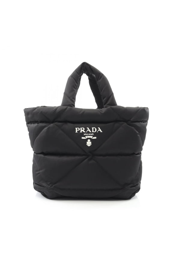 Pre-Owned Prada Re-Nylon Tote Bag, Women's, Black (Good)