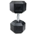 thumbnail image 1 of CAP Barbell Coated Hex Dumbbell, Single 3 - 100 lb, 1 of 6