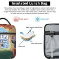 thumbnail image 5 of Yeeps Hide and Seek Insulated Lunch Bag Leakproof Waterproof Reusable Lunch Boxs Portable Durable Cooler Tote Bag Work Travel, 5 of 9