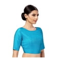 thumbnail image 5 of Readymade Designer Party Wear Indian Style Blouse Top Saree Blouse For Women, 5 of 5