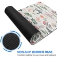 thumbnail image 6 of Long Mouse Pads for Desk,Pioneer Flower Floral Print Pattern Desk Mats on Top Of Desks, Desk Mouse Pad Extra Large with 3mm Non-Slip Base and Stitched Edge for Gaming,Office,Work,Home 47.3"x23.6", 6 of 6